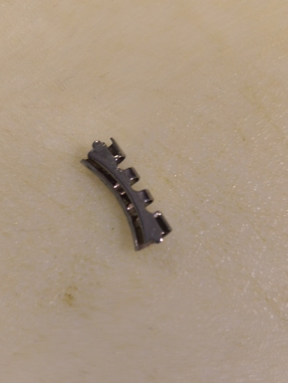 Omega Seamaster Gold Stainless Steel Watch Bracelet Band For Parts Ca. 1956? - Picture 3 of 6